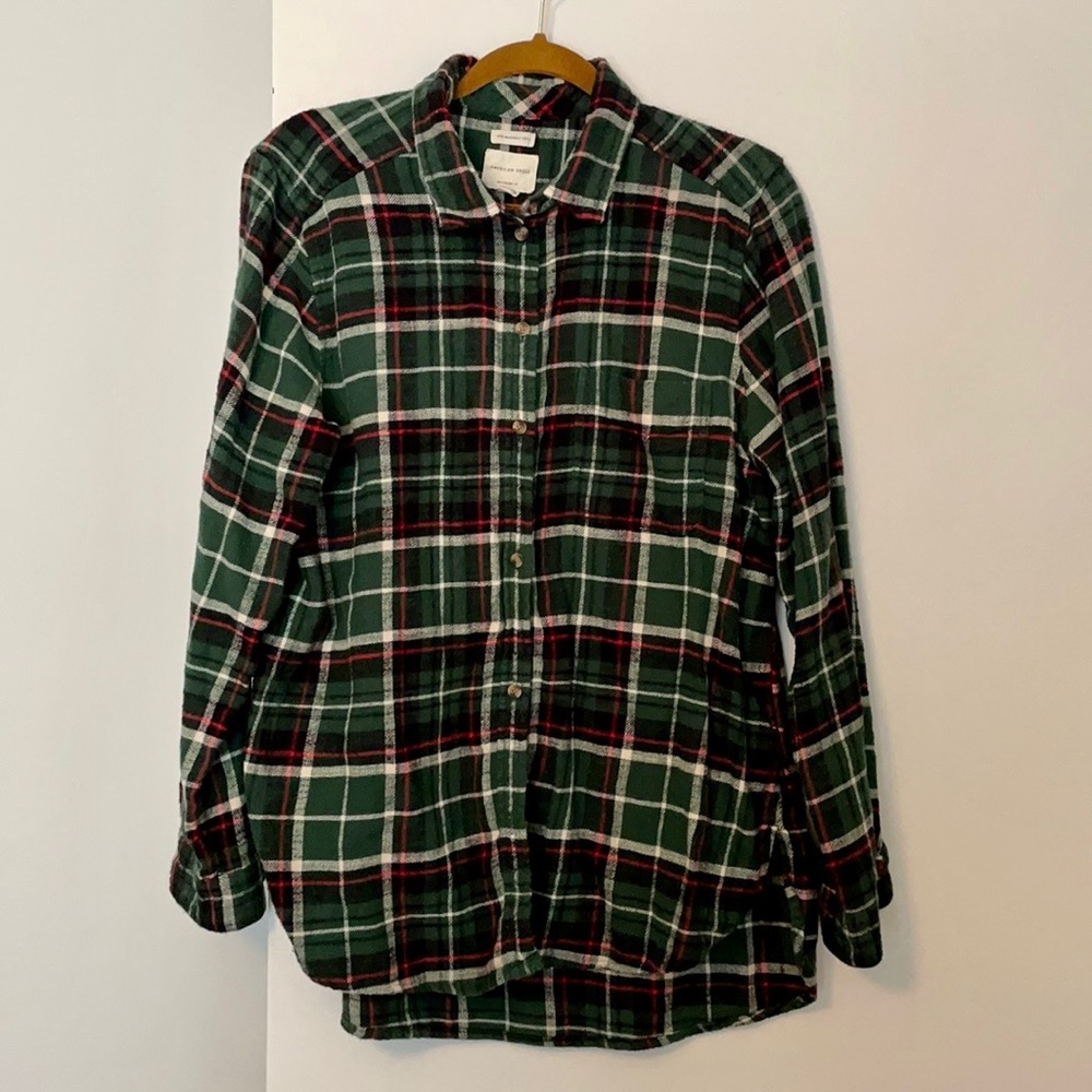 American Eagle Oversized Super Soft Flannel